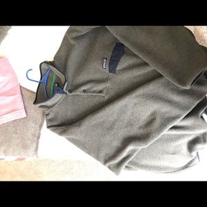 Patagonia Synchilla Grey and Blue